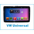Автомобильный GPS-навигатор с системой Android для VW Универсальный 9-дюймовый сенсорный экран с автомобильным DVD-плеером